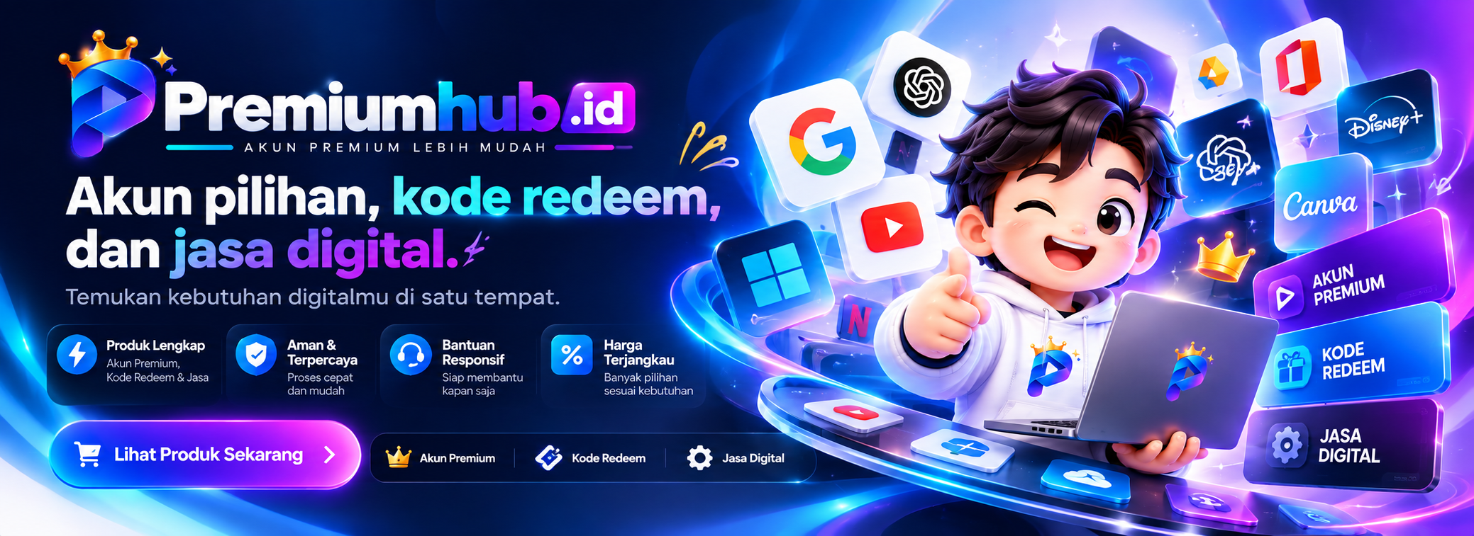 PremiumHub.id